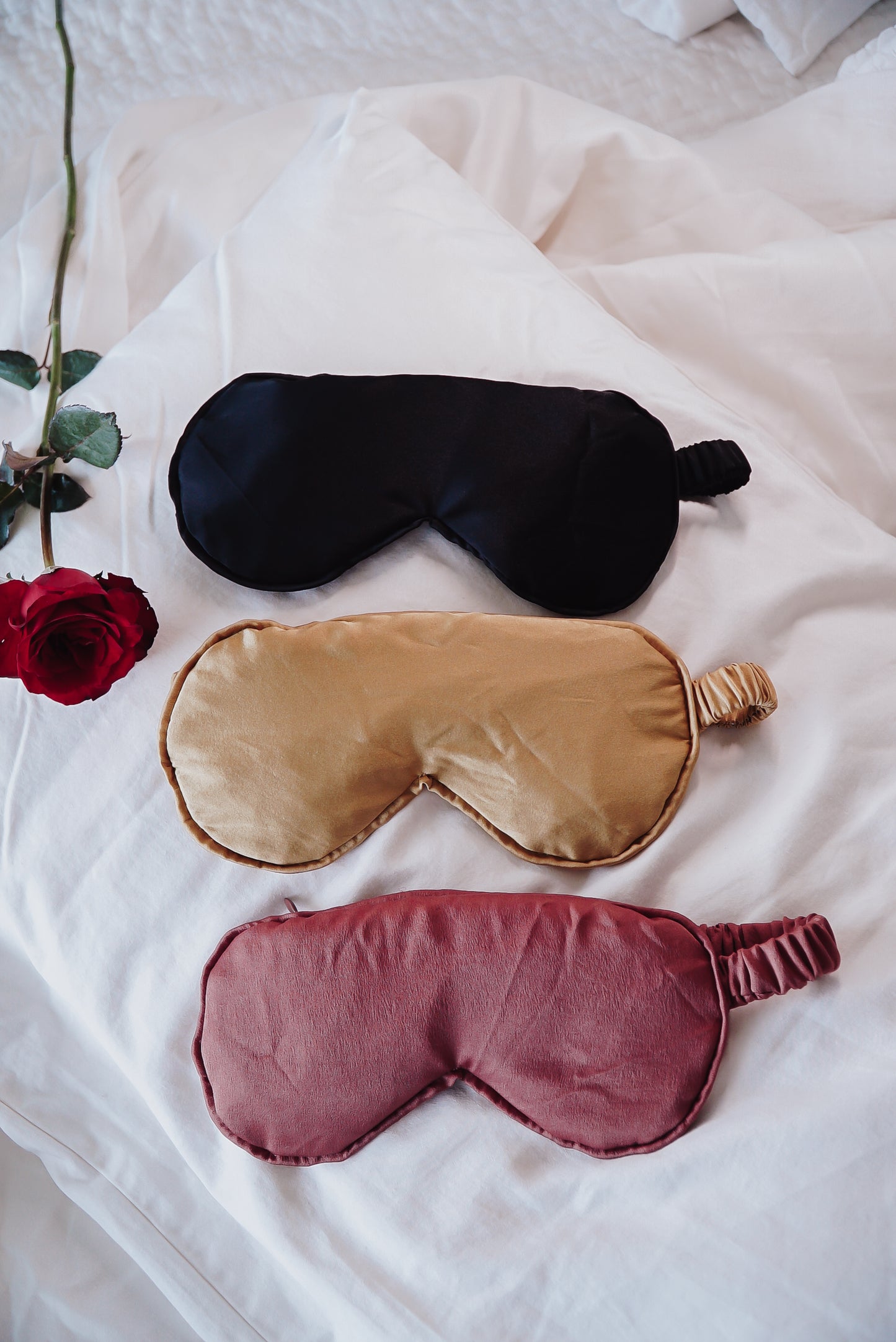 Silk Crystal Eye Masks - All Colors