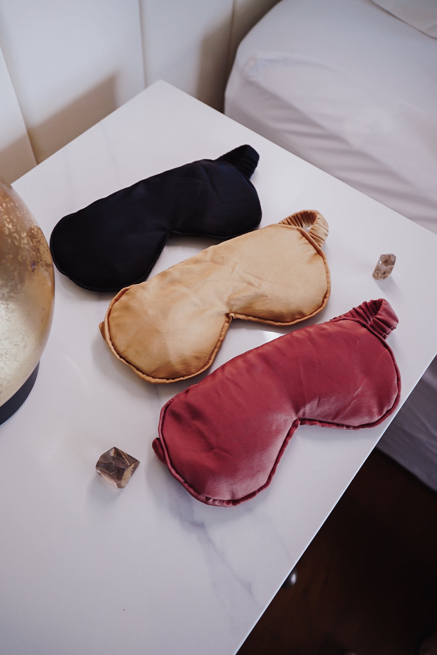 Silk Crystal Eye Masks - All Colors