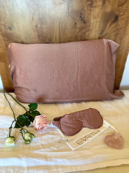 Silk Pillowcase - Rose - Queen